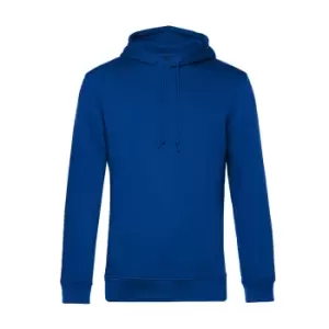 Image of B&C Mens Organic Hooded Sweater (M) (Royal Blue)