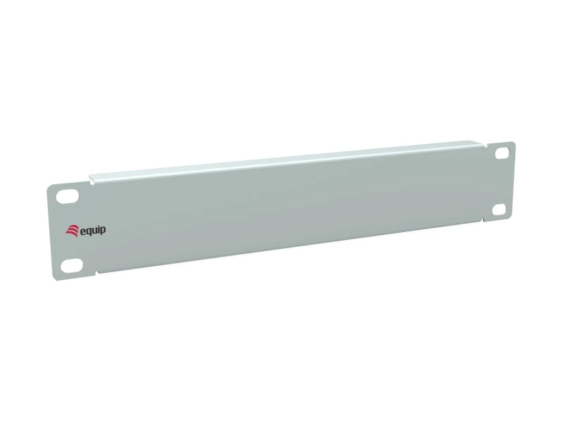 Image of Equip 10" Blank Panel. 1U. Light Grey