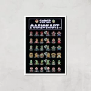 Image of Nintendo Retro Racer Art Print - A3 - Print Only
