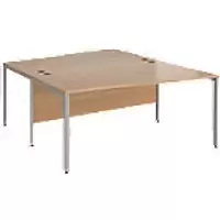 Image of Dams International Wave Desk MB16WBSB 1,600 x 2,000 x 725 mm