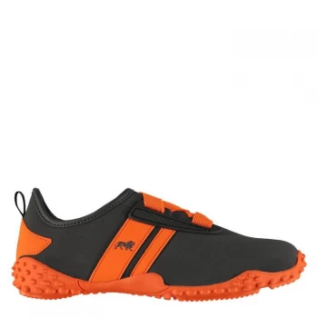 Image of Lonsdale Fulham 2 Childrens Trainers - Grey/Orange