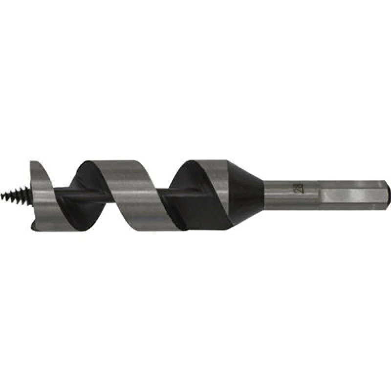 Image of Loops 28 x 155mm Hardened Auger Wood Drill Bit - Hexagonal Shank - Woodwork Timber Multi