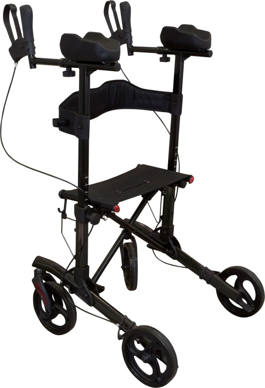 Image of Aidapt Forearm Rollator Black Black
