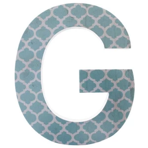 Image of Letter G Wall Plaque