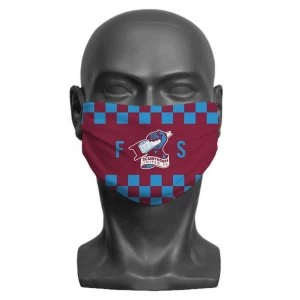 Image of Personalised Scunthorpe United FC Initials Adult Face Mask