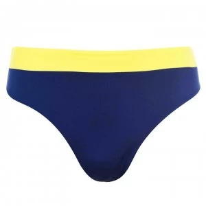 Image of Tommy Bodywear Bold High Waist Cheeky Bikini Bottoms - Bold Yellow ZGT