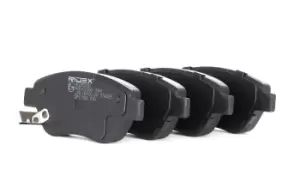 Image of RIDEX Brake pad set 402B0080 Brake pads,Brake pad set, disc brake OPEL,FIAT,PROTON,Corsa D Schragheck (S07),Adam (M13),PANDA (169),Doblo Cargo (223_)