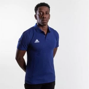 Image of adidas Condivo 18 Polo Shirt Mens - Dark Blue/White