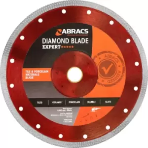 Image of Abracs Tile & Porcelain Diamond Blade 230 x 25.4/22mm