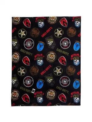Image of Call of Duty Badges Fleece Blanket