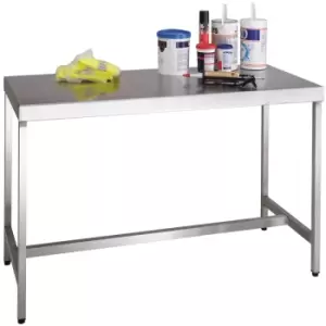 Image of Stainless Steel Workbench - 400kg Capacity - 840 x 1500 x 750mm