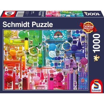 Image of Colours of the Rainbow Jigsaw Puzzle - 1000 Pieces