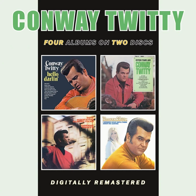 Image of Conway Twitty - Hello Darlin'/Fifteen Years Ago/How Much More Can She Stand/... [CD / Album] Music CDs - Music CD
