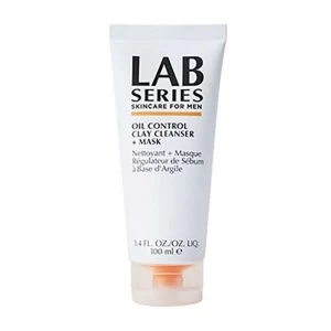 Image of Lab Series Skincare For Him Oil Control Clay Cleanser and Ma