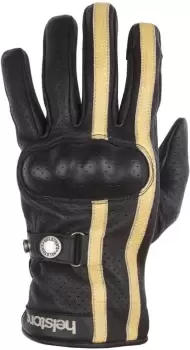 Image of Helstons Eagle Air Motorcycle Gloves, black-beige, Size XL, black-beige, Size XL