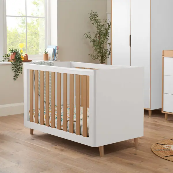 Image of Tutti Bambini Fika Mini Cot Bed White