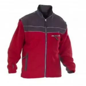 Image of Hydrowear Kiel Fleece Red Grey L HYD2602FLREGYL