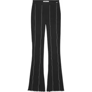 Image of Tommy Jeans Tjw Seam Detail Flare Pant - Black