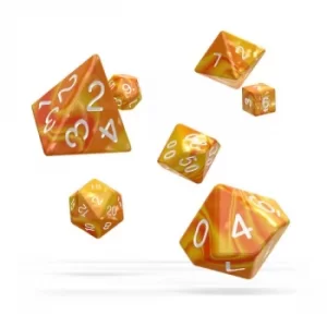 Image of Oakie Doakie Dice RPG Set Gemidice (Sunstone)