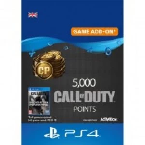 Image of Call of Duty Modern Warfare 5000 Points PS4
