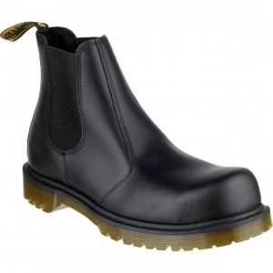 Image of Dr Martens Mens Icon Safety Dealer Boots Black Size 4