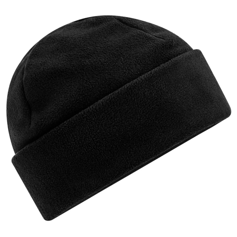 Image of Beechfield Beechfield Men Fleece Beanie in Black One Size Male 5059958991446