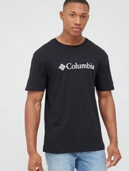 Image of Columbia Csc Basic Logo T-Shirt - Black