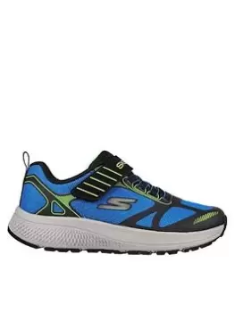 Image of Skechers Boys Go Run Consistent Trainers, Blue/Black, Size 3 Older