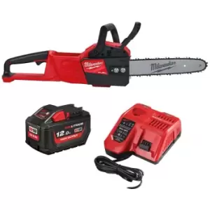 Image of Milwaukee M18 FCHSC-121 18V Fuel Compact Chainsaw with 1 x 12.0Ah Battery