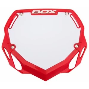 Image of Box Phase 1 Large Number Plate Red