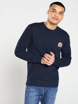 Image of Ellesse Diveria Crew Neck Sweat - Dress Blues