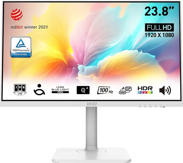 Image of MSI Modern 23.8" MD2412PW Full HD IPS LED Monitor