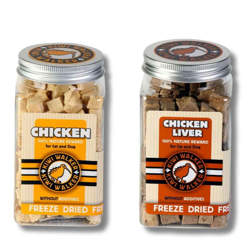 Image of Kiwi Walker Freeze Dried Chicken And Chicken Liver Treats Multi unisex 369 / 370