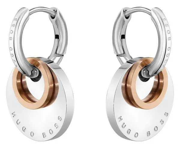 Image of BOSS 1580231 Medallion Two Tone Stainless Steel Jewellery