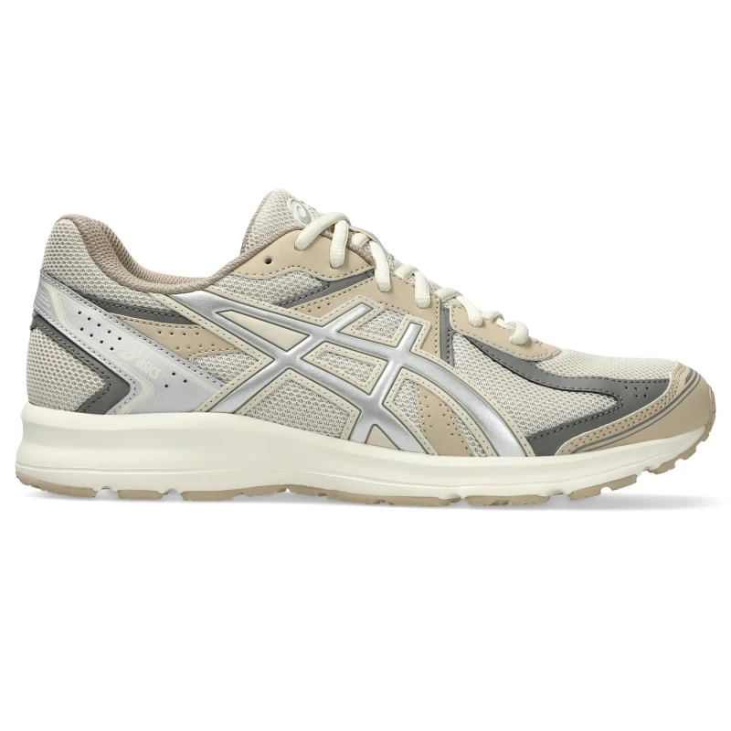 Image of Asics Girls Grey And Brown Jog 100S Trainers, Size: 5