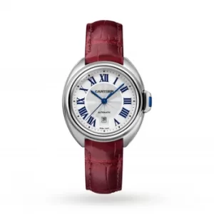 Image of Cl De Cartier Watch 31mm, Automatic Movement, Steel