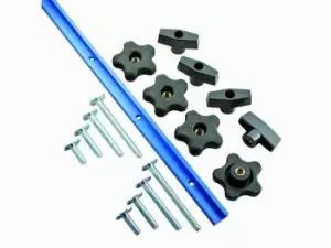 Image of Rockler 679127 Universal T-Track Set 4ft 17pc