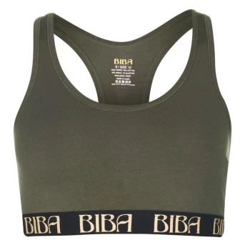 Image of Biba Soft Cotton Bra - Khaki