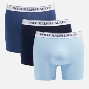 Image of Polo Ralph Lauren 3 Pack Cotton-blend Boxer Briefs - L
