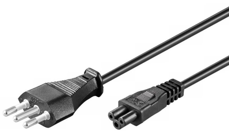 Image of Microconnect PE100830 power cable Black 3m C5 coupler