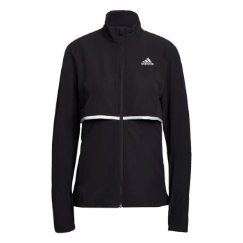 Image of adidas Own The Run Soft Shell Jacket Womens - Black