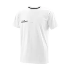 Image of Wilson Team Tech T Shirt Juniors - White