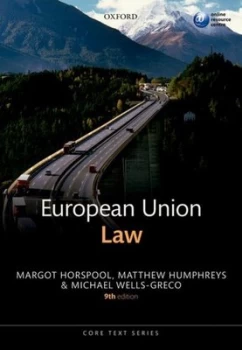 Image of European Union Law by Margot Horspool Book