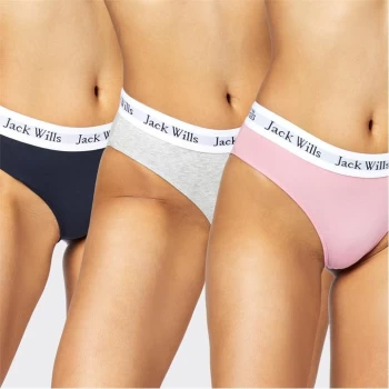 Image of Jack Wills Wilden Heritage Multipack Boy Pants 3 Pack - Pink