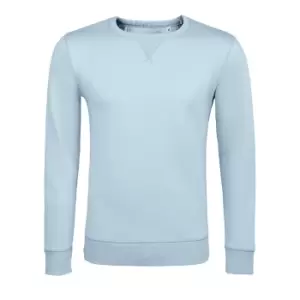 Image of Sols Unisex Adults Sully Sweatshirt (S) (Creamy Blue)