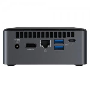Image of Intel NUC BOXNUC8I3BEHFA3 PC/workstation 8th Gen Intel Core i3 i3-8109U 4GB DDR4-SDRAM 1000 GB HDD mini PC Black Windows 10