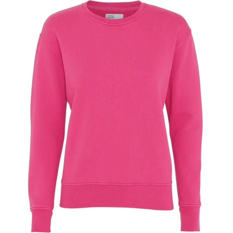 Image of Colorful Standard Womens round neck sweater Colorful Standard Classic Organic bubblegum pink Rose Female M