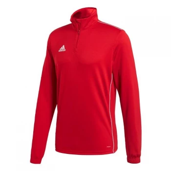 Image of adidas Core 18 Training Top Mens - Power Red / White