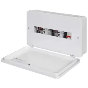 Image of Schneider Easy9 2+5+5 Dual 100A RCD Single Phase Consumer Unit - EZ9ES2R5R5CMCU