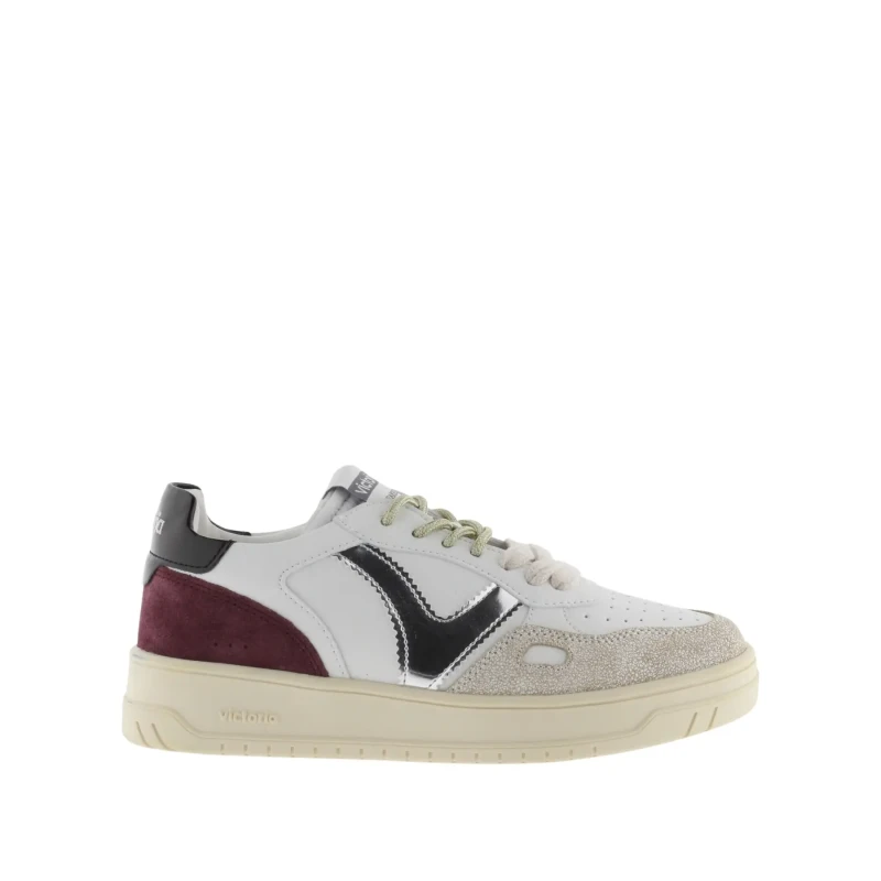 Image of Victoria Womens Trainers Victoria Seul Efecto Piel & Metal Rouge Female 41